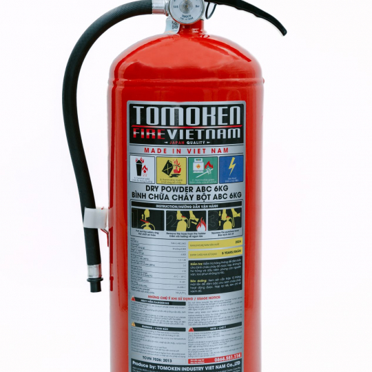  BÌNH CHỮA CHÁY BỘT ABC 6KG TOMOKEN