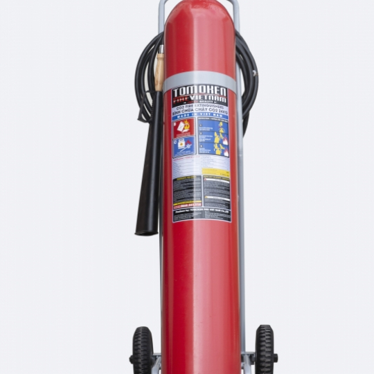 BÌNH CHỮA CHÁY XE ĐẨY KHÍ CO2 TOMOKEN 24KG