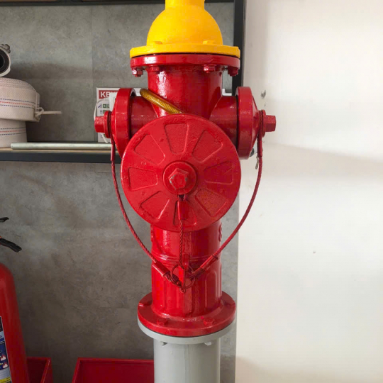 Trụ nước chữa cháy 3 cửa BQP